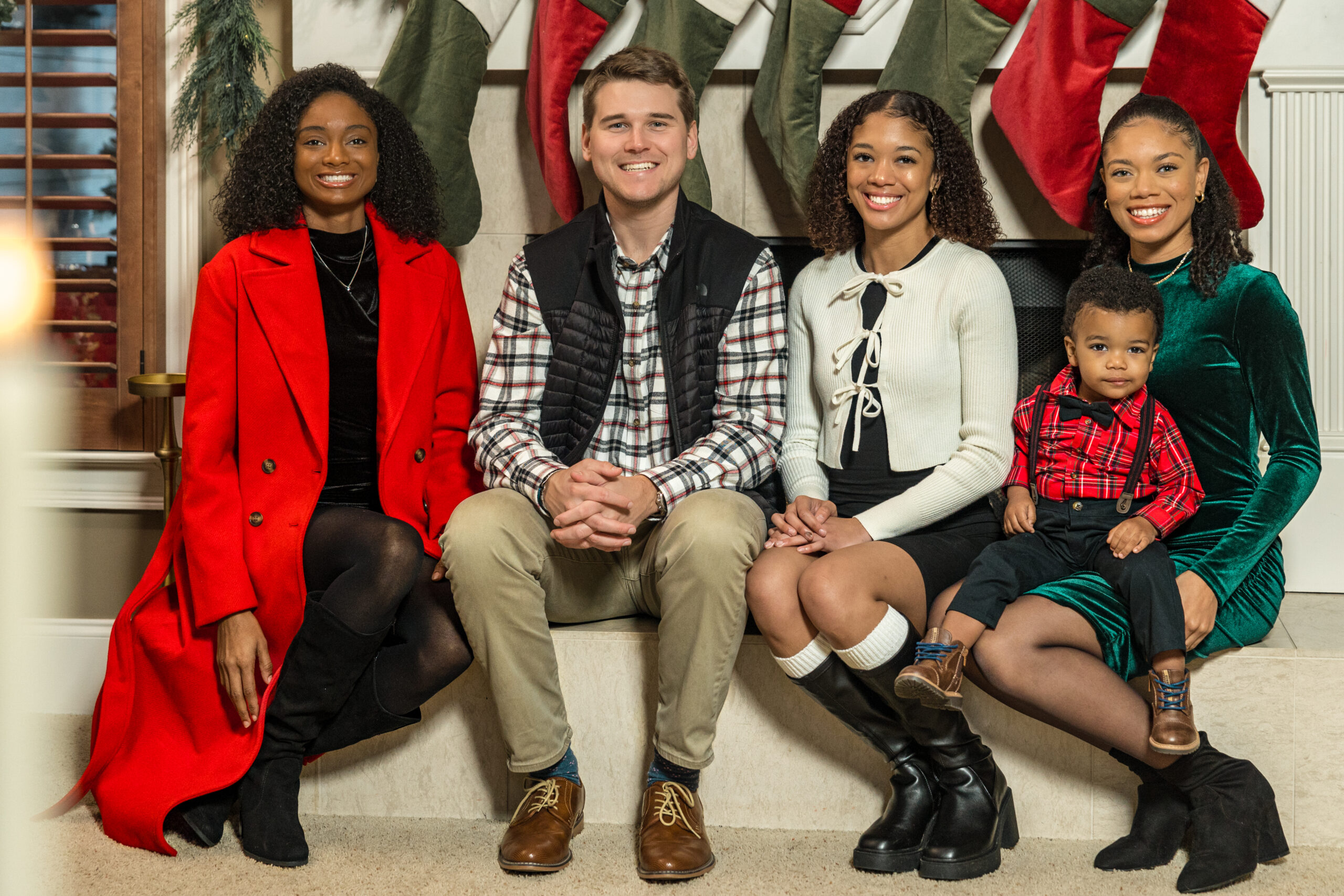 Festive Christmas portraits of Tiffani Hudson captured by Zain Karmali for 24/7 Digital Media. December 2024