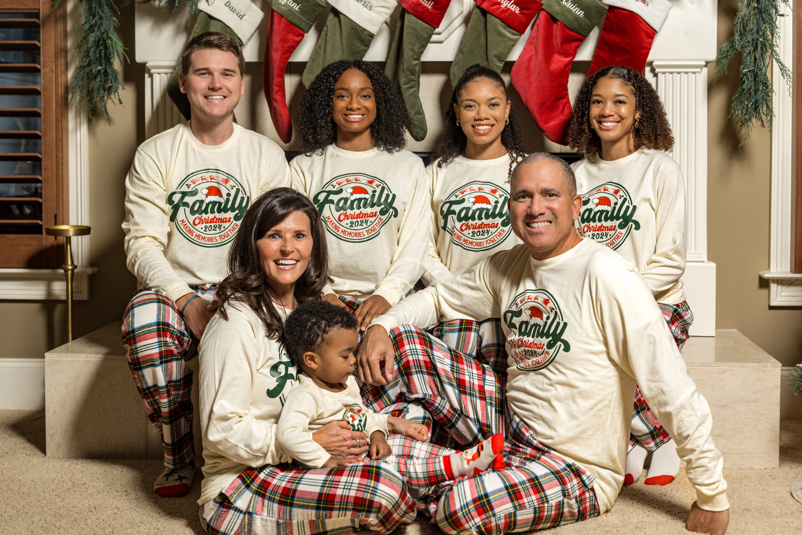 Festive Christmas portraits of Tiffani Hudson captured by Zain Karmali for 24/7 Digital Media. December 2024