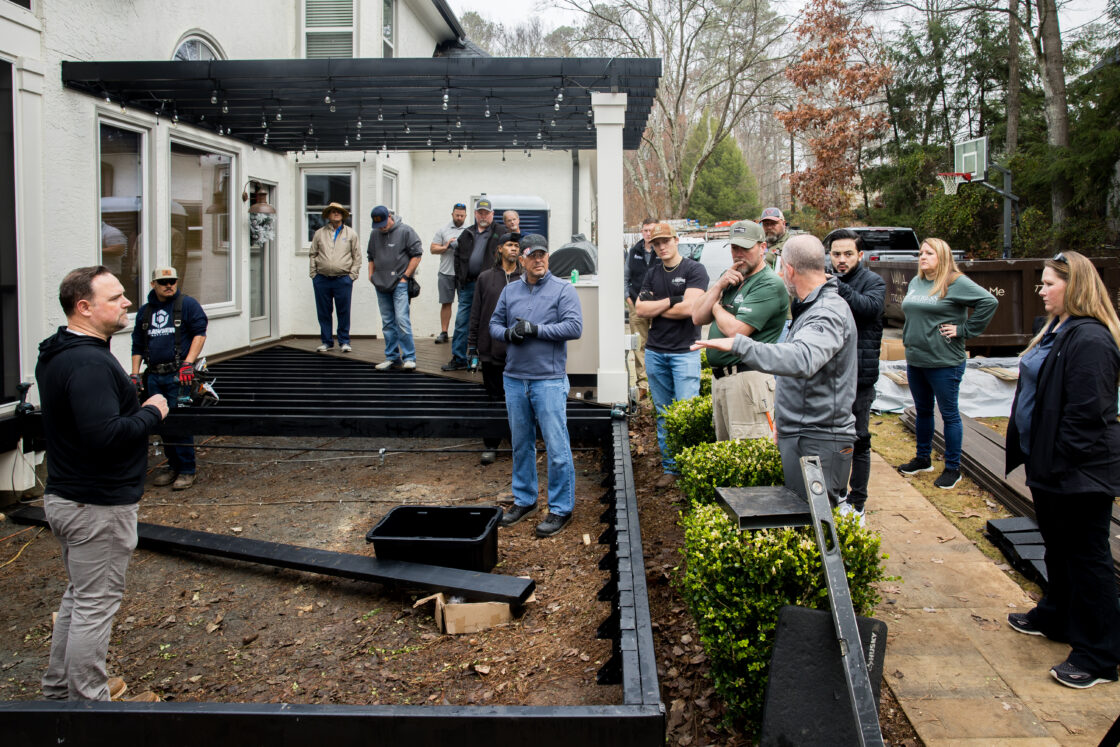 Training with Brawner Renovations